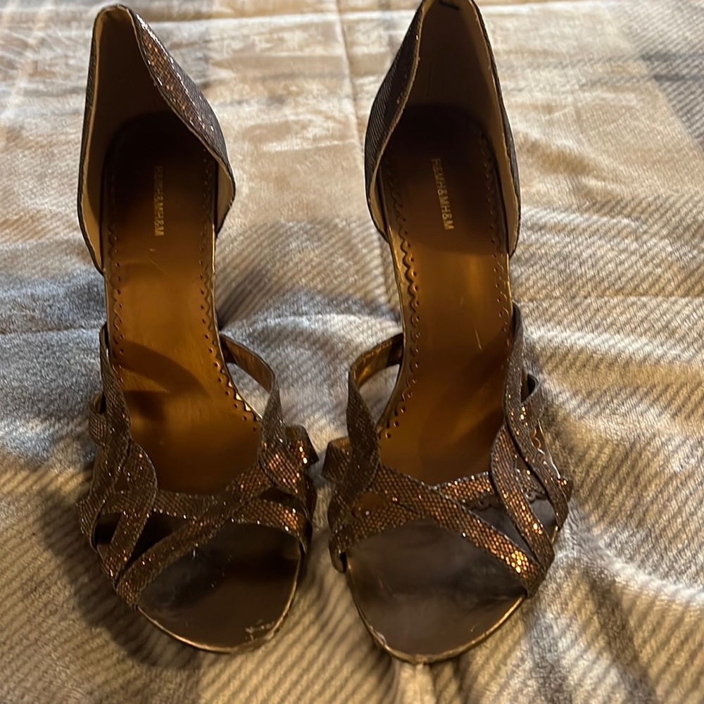 H&M bronze gold heels